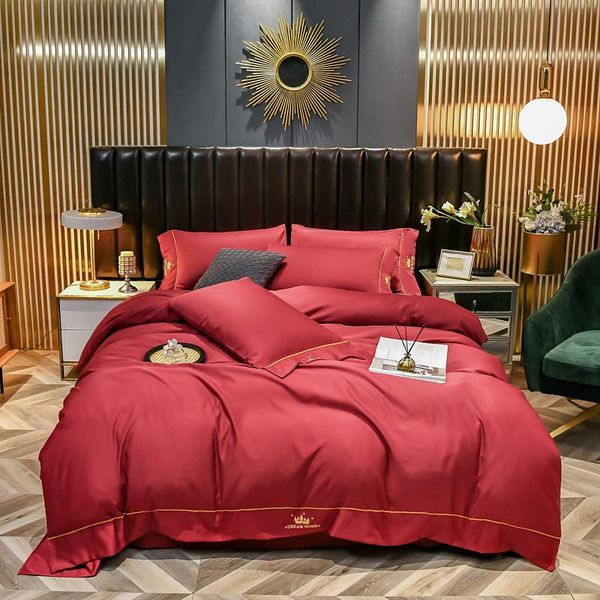 bedding sets solid color sanding polyester 3/4pcs duvet cover set,comfortable bed linens (no fitted sheet) home textile
bedding sets solid color sanding polyester 3/4pcs duvet cover set,comfortable bed linens (no fitted sheet) home textile
