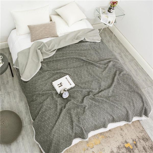 blankets solid color geometry cotton knitted jacquard blanket gray pink blue soft thin bedding for leisure sofa 100 150 200 230
blankets solid color geometry cotton knitted jacquard blanket gray pink blue soft thin bedding for leisure sofa 100 150 200 230