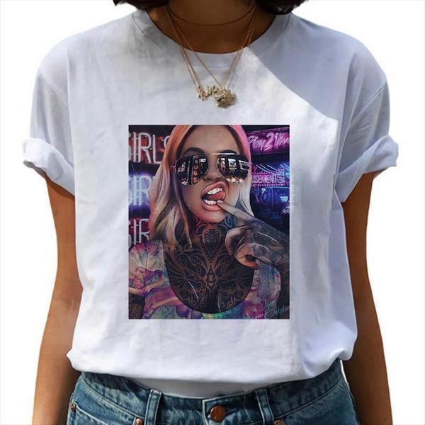 Summer And Women Men Tops O Neck Short Sleeve Harajuku Graphics Hip Hop Streetware Hipster Fun Retro Top, White;black
Summer And Women Men Tops O Neck Short Sleeve Harajuku Graphics Hip Hop Streetware Hipster Fun Retro Top, White;black