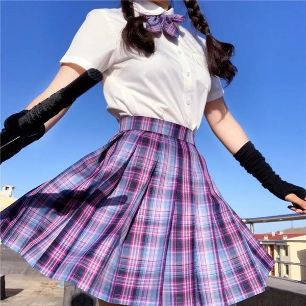 harajuku y2k kawaii purple gothic womens skirts pleated plaid summer jk cosplay style high waist girls dance mini, Black
harajuku y2k kawaii purple gothic womens skirts pleated plaid summer jk cosplay style high waist girls dance mini, Black