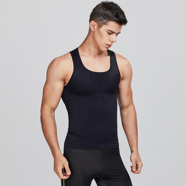 men's body shapers mens posture corrector t shirt tight chest shaper for male waist belt belly stomach control shapewear vest, Black;brown
men's body shapers mens posture corrector t shirt tight chest shaper for male waist belt belly stomach control shapewear vest, Black;brown