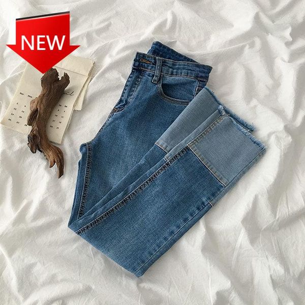 women's pants & capris korean hit color patchwork wide leg summer pockets denim trousers 2021 fashion streetwear high waist, Black;white
women's pants & capris korean hit color patchwork wide leg summer pockets denim trousers 2021 fashion streetwear high waist, Black;white