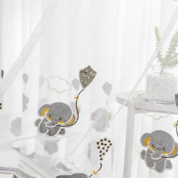 curtain & drapes embroidered elephant pattern sheer curtains for kids boy living room bedroom window cartoon panel
curtain & drapes embroidered elephant pattern sheer curtains for kids boy living room bedroom window cartoon panel
