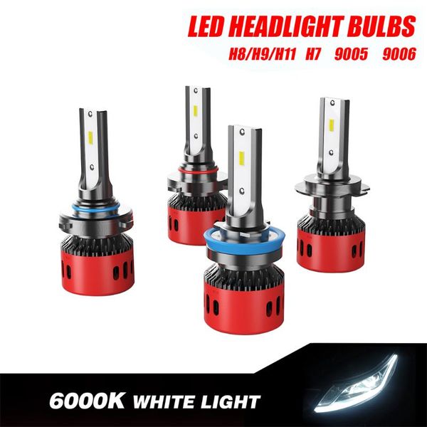 car headlights 2pcs led headlight waterproof front light bulb cool white lightbulb 800w 24000lm 6000k h1 h4 h7 h11 9005 9006
car headlights 2pcs led headlight waterproof front light bulb cool white lightbulb 800w 24000lm 6000k h1 h4 h7 h11 9005 9006