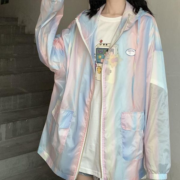 women's jackets summer korean ulzzang chic long sleeve zipper fun sweet ins vintage fashion women hooded harajuku plus size loose jacke, Black;brown
women's jackets summer korean ulzzang chic long sleeve zipper fun sweet ins vintage fashion women hooded harajuku plus size loose jacke, Black;brown