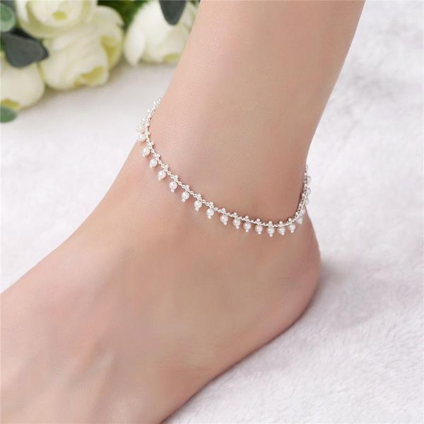 fashion 925 sterling silver anklet fine jewelry pearl simple foot chain for women girl s925 silver ankle chain leg bracelet1, Red;blue
fashion 925 sterling silver anklet fine jewelry pearl simple foot chain for women girl s925 silver ankle chain leg bracelet1, Red;blue