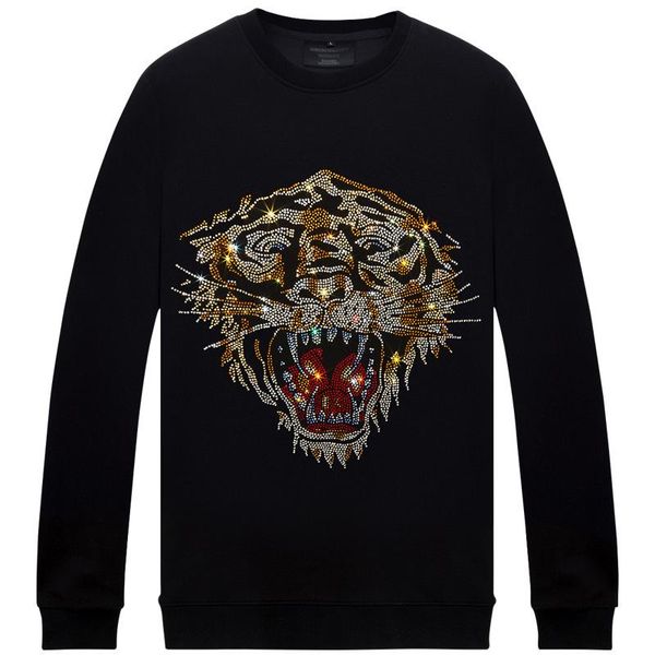 men's hoodies & sweatshirts plus size 6xl fashion tiger rhinestone sweatshirt hoodie black white loose fit pullover for male
men's hoodies & sweatshirts plus size 6xl fashion tiger rhinestone sweatshirt hoodie black white loose fit pullover for male