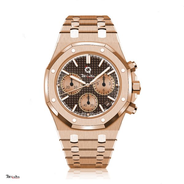men's luxury automatic mechanical watch requin royal rose gold stainless steel case oo.1220 brown six-hand full working calendar oak ba, Slivery;brown
men's luxury automatic mechanical watch requin royal rose gold stainless steel case oo.1220 brown six-hand full working calendar oak ba, Slivery;brown
