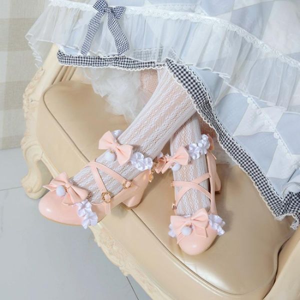 sandals 43 falling stars lolita lace bow cross band pumps shoes women prinecess thick heel 2021 summer white ladies, Black
sandals 43 falling stars lolita lace bow cross band pumps shoes women prinecess thick heel 2021 summer white ladies, Black