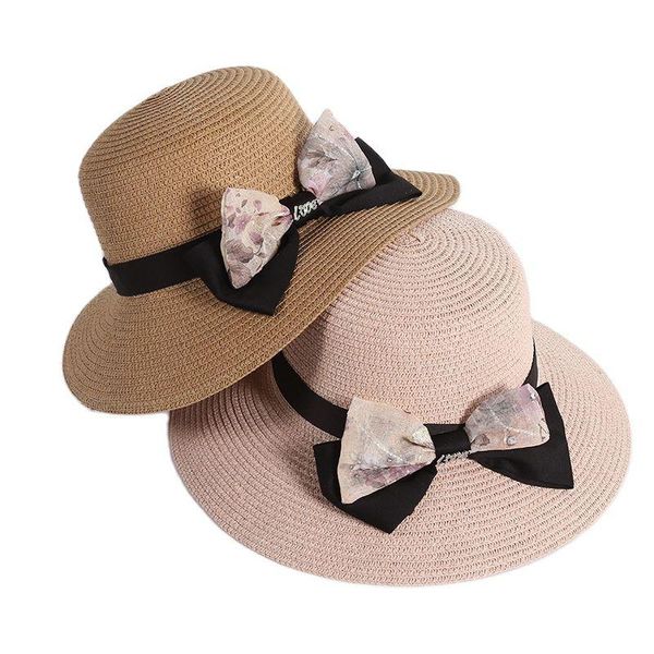 summer small fresh bow female straw cap women seaside beach sunscreen sunshade casual sun hat wide brim hats, Blue;gray
summer small fresh bow female straw cap women seaside beach sunscreen sunshade casual sun hat wide brim hats, Blue;gray