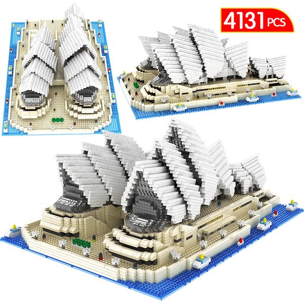 4131PCS Diamond Mini Bricks Famous City Architecture Sydney Opera House Model Building BlocksToy For Children Gift
4131PCS Diamond Mini Bricks Famous City Architecture Sydney Opera House Model Building BlocksToy For Children Gift