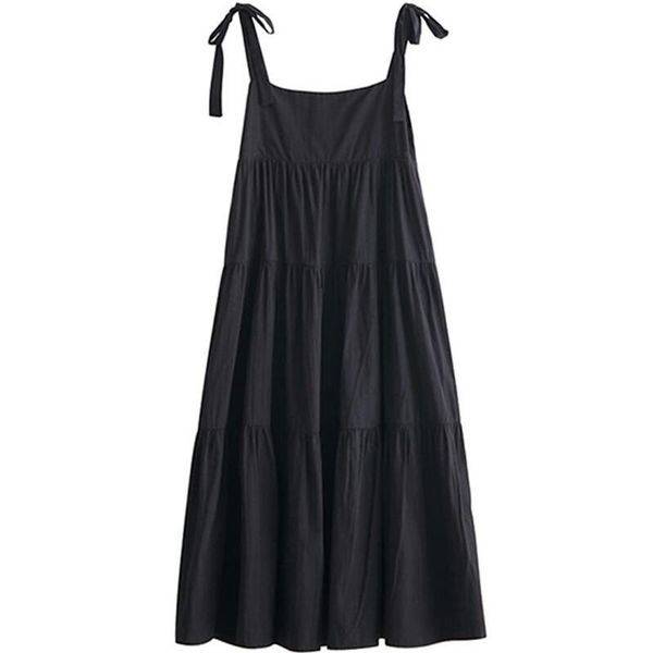 plus size dresses fashion casual spaghetti strap women 2021 6xl 7xl loose ruffles vestidos cotton linen party dress, Black
plus size dresses fashion casual spaghetti strap women 2021 6xl 7xl loose ruffles vestidos cotton linen party dress, Black
