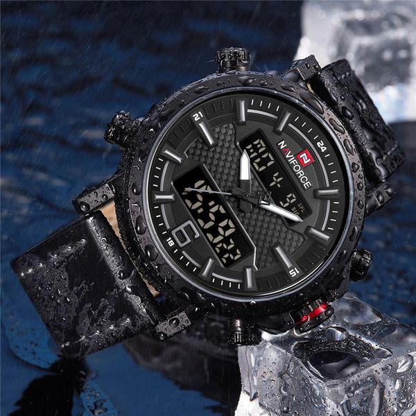 wristwatches naviforce fashion luxury men watch for man dual disply watches military sport waterproof male clock relogio masculino, Slivery;brown
wristwatches naviforce fashion luxury men watch for man dual disply watches military sport waterproof male clock relogio masculino, Slivery;brown