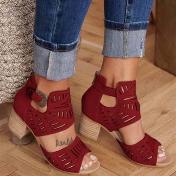 hollow-carved women sandals summer leather open toe comfortable retro platform high hoof thick heels shoes size 34-43, Black
hollow-carved women sandals summer leather open toe comfortable retro platform high hoof thick heels shoes size 34-43, Black