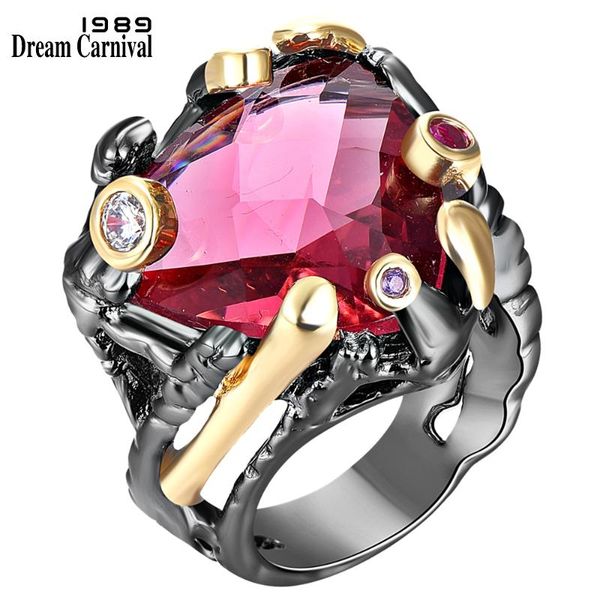 wedding rings dreamcarnival1989 barroco black gold for women big fuchsia color cz zirconia party fashion jewelry zr14173fu, Slivery;golden
wedding rings dreamcarnival1989 barroco black gold for women big fuchsia color cz zirconia party fashion jewelry zr14173fu, Slivery;golden