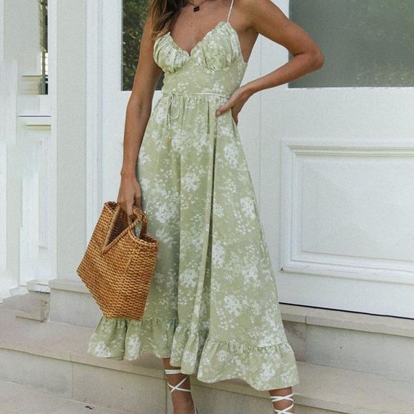 casual dresses women summer print dress spaghetti strap boho long 2021 sleeveless backless v neck beach holiday a line female party vestidos, Black;gray
casual dresses women summer print dress spaghetti strap boho long 2021 sleeveless backless v neck beach holiday a line female party vestidos, Black;gray