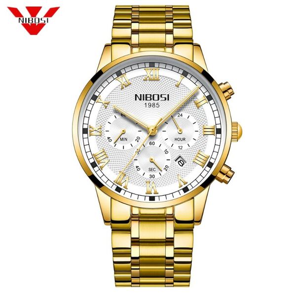 wristwatches relogio masculino nibosi watch men fashion sport quartz clock mens watches business waterproof gold, Slivery;brown
wristwatches relogio masculino nibosi watch men fashion sport quartz clock mens watches business waterproof gold, Slivery;brown