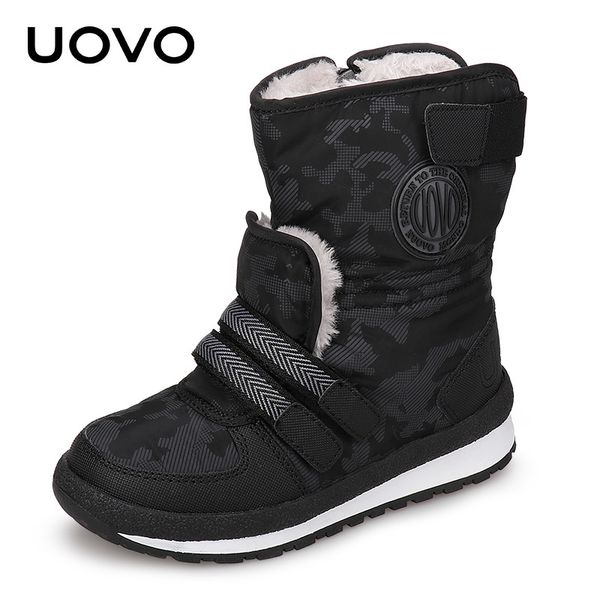 uovo 2021 new kids winter boots for boys and girls warm shoes fashion mid-calf children's footwear size 30#-38#
uovo 2021 new kids winter boots for boys and girls warm shoes fashion mid-calf children's footwear size 30#-38#