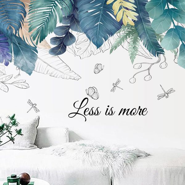 wall stickers green tropical leaves plant butterfly corner border decoration home living room decal house poster porch art
wall stickers green tropical leaves plant butterfly corner border decoration home living room decal house poster porch art