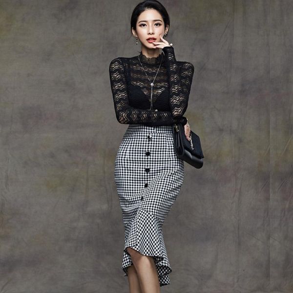two piece dress 2piece set women's twinset and skirts 2021 autumn cotton lace splicing trumpet suits ladies skinny track, White
two piece dress 2piece set women's twinset and skirts 2021 autumn cotton lace splicing trumpet suits ladies skinny track, White
