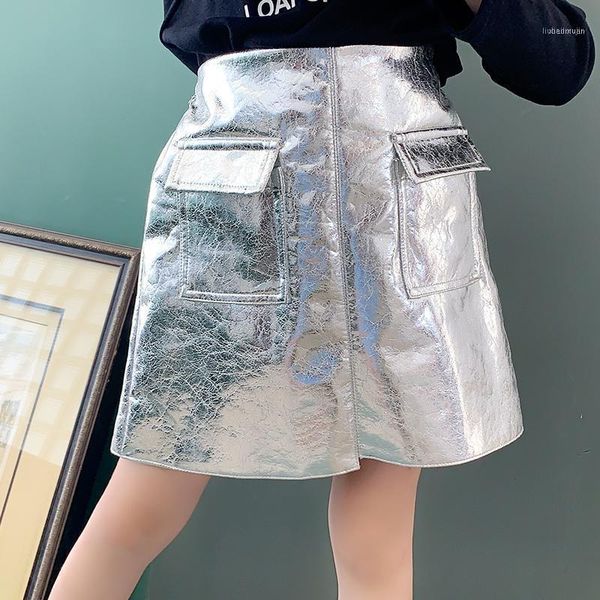 skirts girls skirt 2021 early autumn bright face laser was thin fashion foreign gas pocket a word1, Blue
skirts girls skirt 2021 early autumn bright face laser was thin fashion foreign gas pocket a word1, Blue