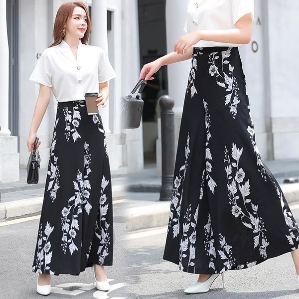 women's pants & capris printed wide-legged female high waist woman spring autumn for clothing panty 2021 trouser, Black;white
women's pants & capris printed wide-legged female high waist woman spring autumn for clothing panty 2021 trouser, Black;white