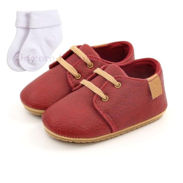 first walkers baby socks shoes born girls boys nonslip leather solid moccassins toddlers pre shoe cozy sneakers for infant