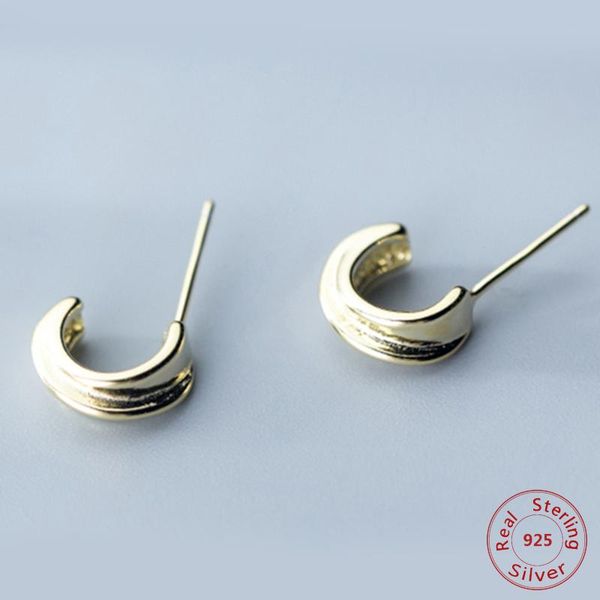 stud crescent design 925 sterling silver earrings gold color moon women fashion jewelry small ear accessories, Golden;silver
stud crescent design 925 sterling silver earrings gold color moon women fashion jewelry small ear accessories, Golden;silver