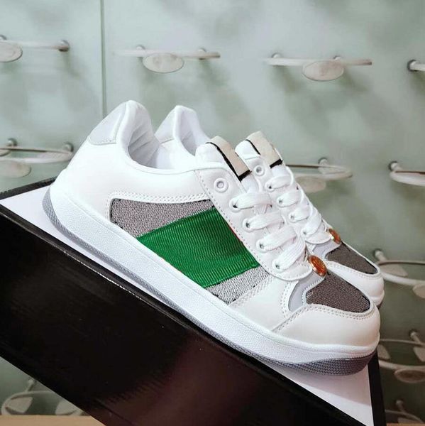 designer men women sneakers loafers fashion screener men women low cut leather casual sports shoes outdoor driving shoes 36-44, Black
designer men women sneakers loafers fashion screener men women low cut leather casual sports shoes outdoor driving shoes 36-44, Black