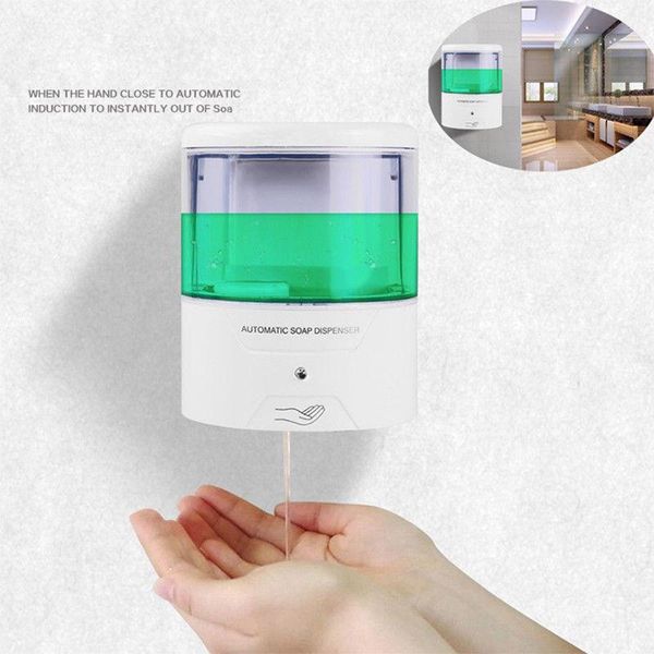 liquid soap dispenser 600ml wall mounted automatic infrared induction smart for kitchen bathroom accessory clean
liquid soap dispenser 600ml wall mounted automatic infrared induction smart for kitchen bathroom accessory clean