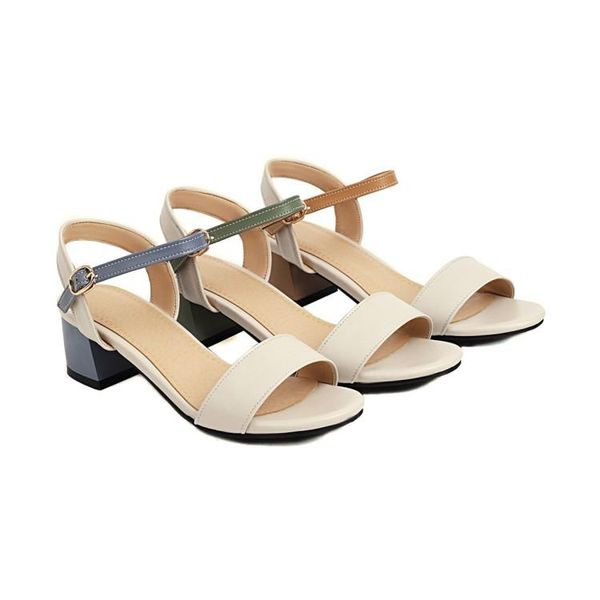 sandals women's 2021 buckle mid square heels sandal fashion outdoor shoes for women summer sandalias mujer plus size, Black
sandals women's 2021 buckle mid square heels sandal fashion outdoor shoes for women summer sandalias mujer plus size, Black