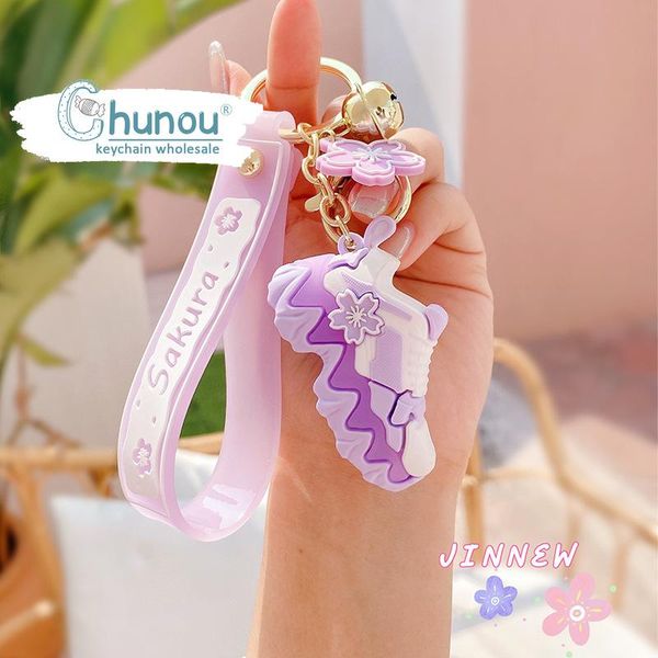 keychains creativity trend cherry blossom shoe keychain cartoons mini 3d sneaker key ring for women bag car decoration pendant gifts, Silver
keychains creativity trend cherry blossom shoe keychain cartoons mini 3d sneaker key ring for women bag car decoration pendant gifts, Silver