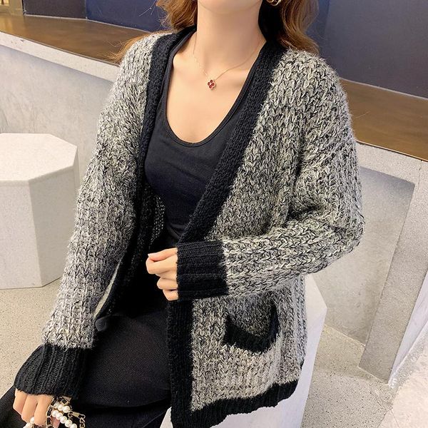 women's knits & tees tigena women long cardigan 2021 autumn winter vintage knitted sweater female with pocket sleeve loose outwear coat, White
women's knits & tees tigena women long cardigan 2021 autumn winter vintage knitted sweater female with pocket sleeve loose outwear coat, White