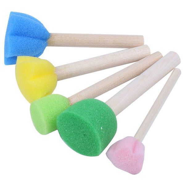 gift sets 5pcs/set sponge paint brushes toys wooden handle seal kids children drawing painting graffiti brush school supply
gift sets 5pcs/set sponge paint brushes toys wooden handle seal kids children drawing painting graffiti brush school supply