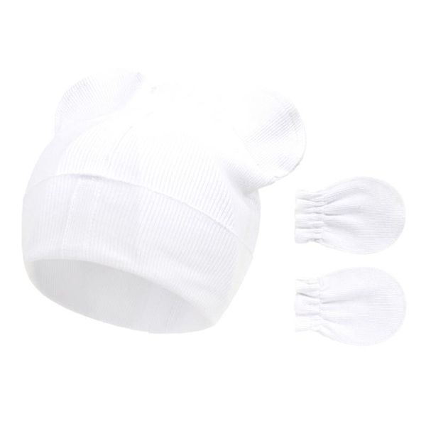 caps & hats baby knitted anti-scratching gloves cute bear ear hat set soft cotton mittens beanie cap nightcap kit for infant born props, Yellow
caps & hats baby knitted anti-scratching gloves cute bear ear hat set soft cotton mittens beanie cap nightcap kit for infant born props, Yellow