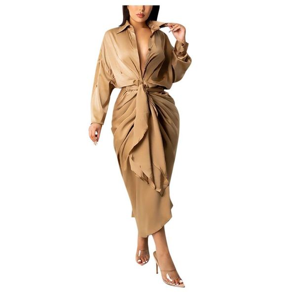 casual dresses women's fashion comfortable daily dress v neck lapel pleated long sleeve brand vestido de mujer, Black;gray
casual dresses women's fashion comfortable daily dress v neck lapel pleated long sleeve brand vestido de mujer, Black;gray
