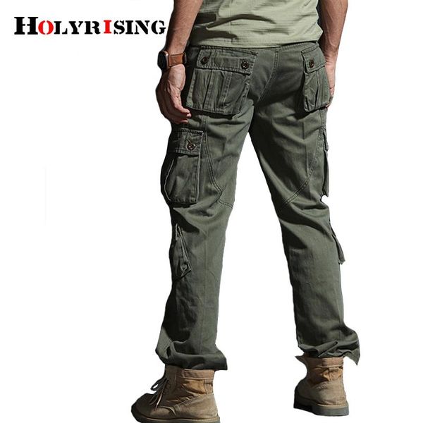 men's pants holyrising men khaki casual military tactical camouflage cargo multi-pocket fashions 100% cotton trousers 19154, Black
men's pants holyrising men khaki casual military tactical camouflage cargo multi-pocket fashions 100% cotton trousers 19154, Black