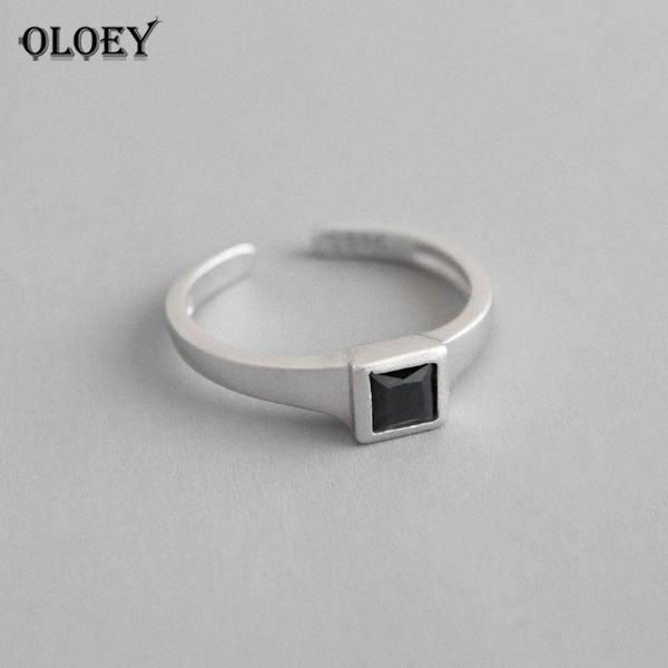 cluster rings oloey 100% pure 925 sterling silver matte surface square black zircon open for women korean fine party jewelry gift ymr787, Golden;silver
cluster rings oloey 100% pure 925 sterling silver matte surface square black zircon open for women korean fine party jewelry gift ymr787, Golden;silver