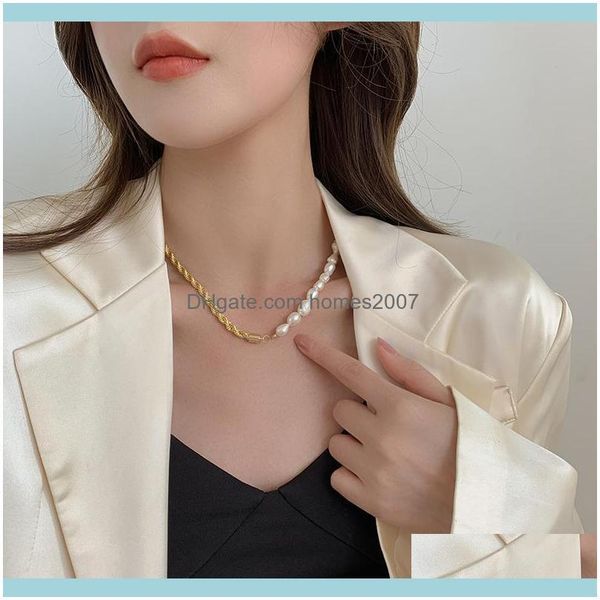 necklaces & pendants jewelrylinmouge fashion trendy necklace for women gold color metal with pearl personality asymmetry luxury jewelry ng20, Silver
necklaces & pendants jewelrylinmouge fashion trendy necklace for women gold color metal with pearl personality asymmetry luxury jewelry ng20, Silver