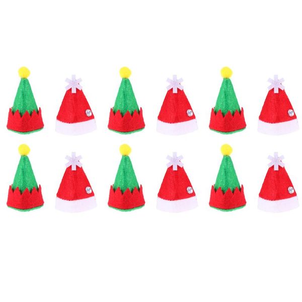 christmas decorations 12pcs creative lollipop hats cute elf caps for party home restaurant el
christmas decorations 12pcs creative lollipop hats cute elf caps for party home restaurant el