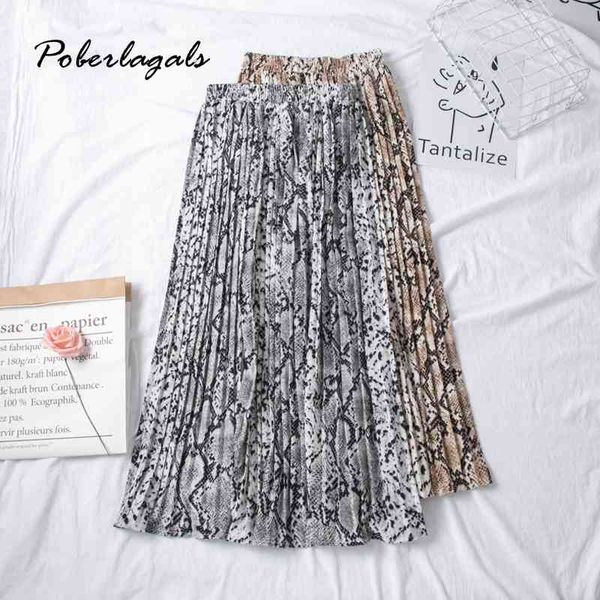 autumn summer women vintage elegant leopard skirt lady snake print high waist pleated skirts womens casual female 210420, Black
autumn summer women vintage elegant leopard skirt lady snake print high waist pleated skirts womens casual female 210420, Black