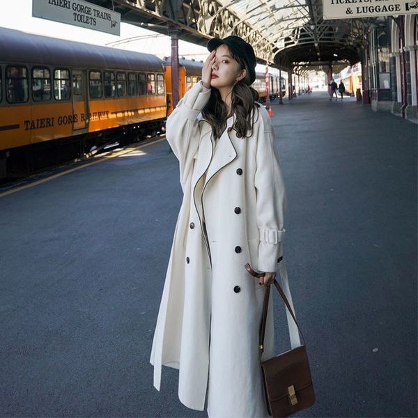 women's wool & blends wool coat, clothes, medium length, leisure, elegance and wisdom, white goddess temperament, autumn winter, 2021, Black
women's wool & blends wool coat, clothes, medium length, leisure, elegance and wisdom, white goddess temperament, autumn winter, 2021, Black