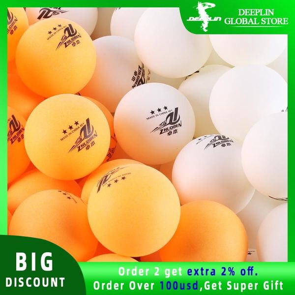 deeplin 10pcs table tennis balls 3 star 2.8g 40+mm abs plastic ball for pong training
deeplin 10pcs table tennis balls 3 star 2.8g 40+mm abs plastic ball for pong training