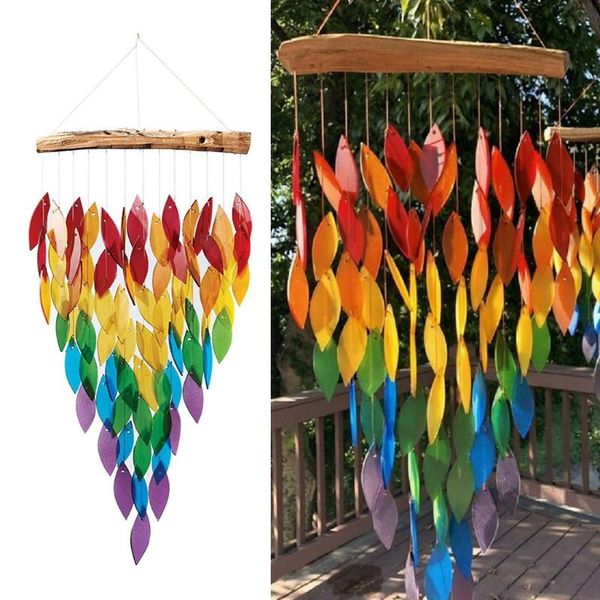 decorative objects & figurines tropical rainbow colorful leaves wind chime spinner window waterfall hanging pendant ornament jewelry home ga
decorative objects & figurines tropical rainbow colorful leaves wind chime spinner window waterfall hanging pendant ornament jewelry home ga
