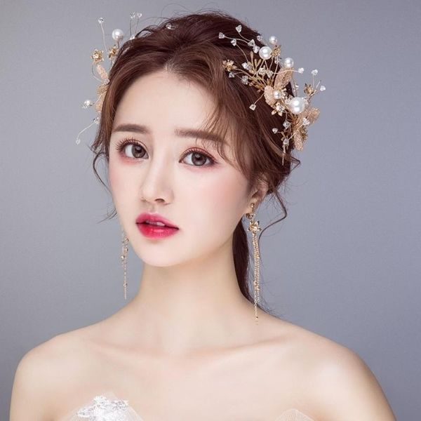 hair clips & barrettes bridal headdress korean wedding dress side clip ornament toast accessories girl headband, Golden;silver
hair clips & barrettes bridal headdress korean wedding dress side clip ornament toast accessories girl headband, Golden;silver