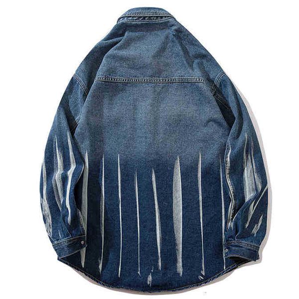 men's polos polos hip hop tie dye snap button long sleeve men fashion casual streetwear denim shirt coats male hipster blue shirts 3jb, White;black
men's polos polos hip hop tie dye snap button long sleeve men fashion casual streetwear denim shirt coats male hipster blue shirts 3jb, White;black