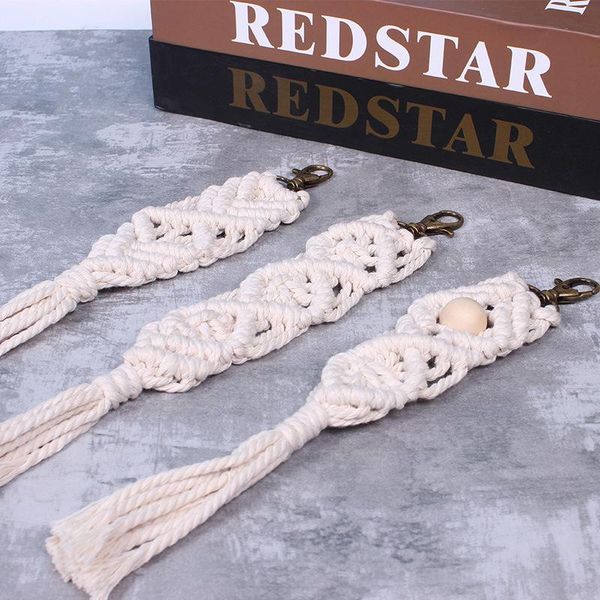 decorative objects & figurines macrame key chain pendant cute handcrafted accessories for car purse phone wallet cotton knot hanging decorat
decorative objects & figurines macrame key chain pendant cute handcrafted accessories for car purse phone wallet cotton knot hanging decorat