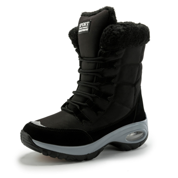 boots style winter female keep warm mid-calf snow women lace-up comfortable ladies chaussure femme, Black
boots style winter female keep warm mid-calf snow women lace-up comfortable ladies chaussure femme, Black