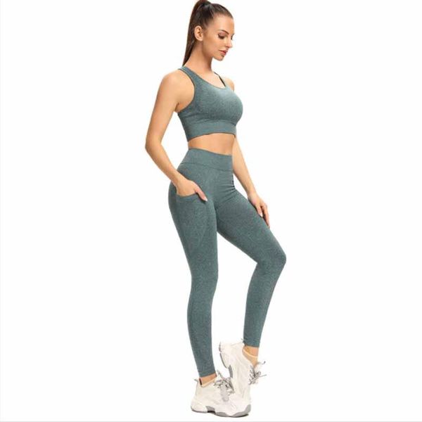 yoga outfit seamless set women's breathable soft leggings shockproof sports vest bra hip lifting fitness pants suit
yoga outfit seamless set women's breathable soft leggings shockproof sports vest bra hip lifting fitness pants suit