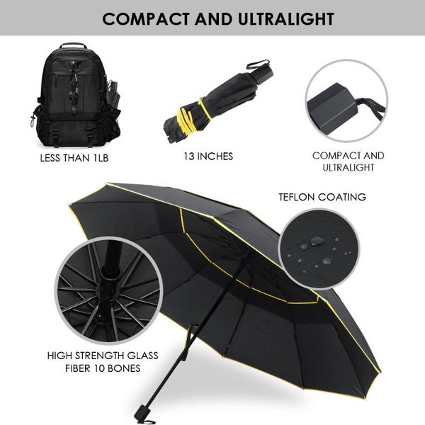 umbrellas 125cm big umbrella men rain woman windproof large paraguas male women sun 3 floding outdoor
umbrellas 125cm big umbrella men rain woman windproof large paraguas male women sun 3 floding outdoor